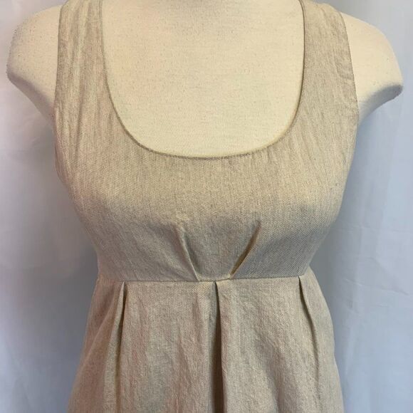 Covet beige sleeveless dress sz 6 - Picture 5 of 13
